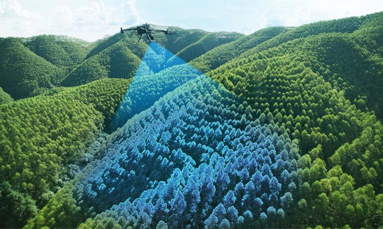LiDAR terrain intelligence visualization